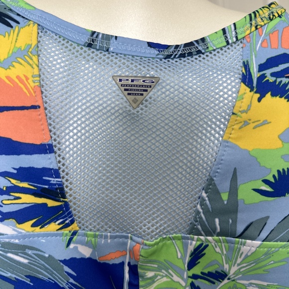 NWT COLUMBIA Multicolor Sleeveless XL Women Casual Run-About-Town or Beach Dress - Picture 7 of 11